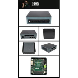 ELEMENTKEY AIR4 Mini COMPUTER – i7-1355U – 5 GHz 10 Core TURBO – DDR5 32GB RAM + 2000GB NVME SSD - WINDOWS 11 PRO PC