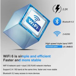 Dr. Phone-Elementkey iON Mega Mini PC - Krachtige 12e Gen Intel Core i5-1250P - Wi-Fi 6, Thunderbolt 4 - 16GB RAM - 1TB SSD - Windows 11€ 699,95€ 578,47ElementkeyMini Computer