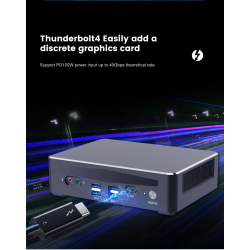 Dr. Phone-Elementkey iON Mega Mini PC - Krachtige 12e Gen Intel Core i5-1250P - Wi-Fi 6, Thunderbolt 4 - 16GB RAM - 1TB SSD - Windows 11€ 699,95€ 578,47ElementkeyMini Computer