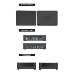 Dr. Phone-Elementkey iON Mega Mini PC - Krachtige 12e Gen Intel Core i5-1250P - Wi-Fi 6, Thunderbolt 4 - 16GB RAM - 1TB SSD - Windows 11€ 699,95€ 578,47ElementkeyMini Computer