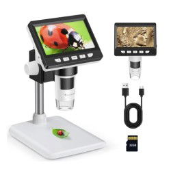 Dr. Phone-DrPhone MicroView Pro - Digitale 1000x Microscoop met 1080P HD - 4.3 Inch LCD - 12 Talen - Computer Ondersteuning€ 99,95€ 82,60DrPhoneMicroscoop8720118363393