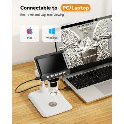 Dr. Phone-DrPhone MicroView Pro - Digitale 1000x Microscoop met 1080P HD - 4.3 Inch LCD - 12 Talen - Computer Ondersteuning€ 99,95€ 82,60DrPhoneMicroscoop8720118363393