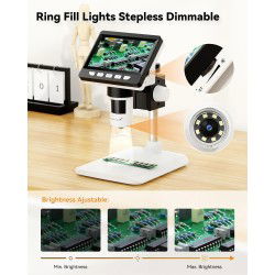 Dr. Phone-DrPhone MicroView Pro - Digitale 1000x Microscoop met 1080P HD - 4.3 Inch LCD - 12 Talen - Computer Ondersteuning€ 99,95€ 82,60DrPhoneMicroscoop8720118363393