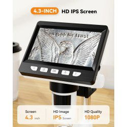 Dr. Phone-DrPhone MicroView Pro - Digitale 1000x Microscoop met 1080P HD - 4.3 Inch LCD - 12 Talen - Computer Ondersteuning€ 99,95€ 82,60DrPhoneMicroscoop8720118363393