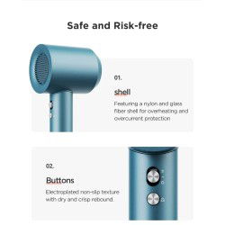 Dr. Phone-DrPhone Oley - Professioneel Elektrische Föhn - 900W - High-Speed Anion Haarverzorging & Styling Tool Haardroger€ 89,95€ 74,34Home