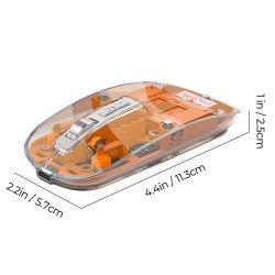 Dr. Phone-Elementkey Tri-Mode Muis - Draadloze met Verstelbare DPI en Stille Werking voor Efficiënt Officegebruik - Gaming / Kantoor€ 27,95€ 23,10Muis