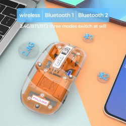 Dr. Phone-Elementkey Tri-Mode Muis - Draadloze met Verstelbare DPI en Stille Werking voor Efficiënt Officegebruik - Gaming / Kantoor€ 27,95€ 23,10Muis