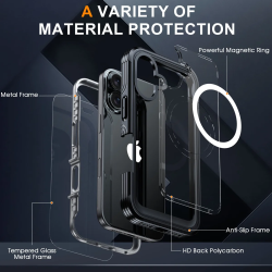 Dr. Phone-DrPhone HardShield - Dubbelzijdige Telefoonhoes met Screenprotector - Bescherming tot 6 meter – Geschikt Voor iPhone 16 Pro€ 18,95€ 15,66DrPhoneApple