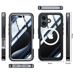 Dr. Phone-DrPhone HardShield - Dubbelzijdige Telefoonhoes met Screenprotector - Bescherming tot 6 meter – Geschikt Voor iPhone 16 Pro€ 18,95€ 15,66DrPhoneApple