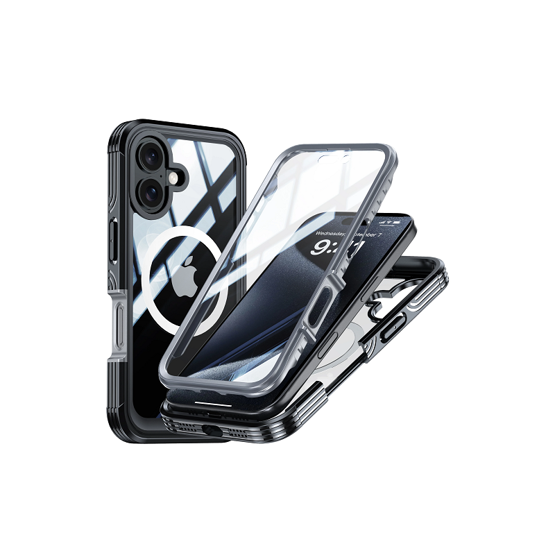 Dr. Phone-DrPhone HardShield - Dubbelzijdige Telefoonhoes met Screenprotector - Bescherming tot 6 meter – Geschikt Voor iPhone 16 Pro€ 18,95€ 15,66DrPhoneApple