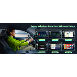 Dr. Phone-DrPhone DriveCast - Draadloze CarPlay Adapter - 5,8 GHz Wifi - CarPlay Dongle – Draadloos Verbinden - Zwart€ 74,95€ 61,94Adapter/Converter