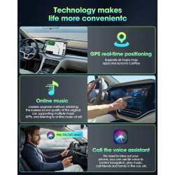 Dr. Phone-DrPhone DriveCast - Draadloze CarPlay Adapter - 5,8 GHz Wifi - CarPlay Dongle – Draadloos Verbinden - Zwart€ 74,95€ 61,94Adapter/Converter