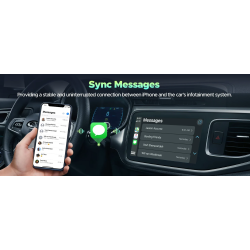 Dr. Phone-DrPhone DriveCast - Draadloze CarPlay Adapter - 5,8 GHz Wifi - CarPlay Dongle – Draadloos Verbinden - Zwart€ 74,95€ 61,94Adapter/Converter