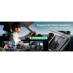 Dr. Phone-DrPhone DriveCast - Draadloze CarPlay Adapter - 5,8 GHz Wifi - CarPlay Dongle – Draadloos Verbinden - Zwart€ 74,95€ 61,94Adapter/Converter