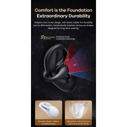 Dr. Phone-DrPhone CozyBuds Clip-On Draadloze Oortjes - Bluetooth 5.3, Hifi Geluid, Comfortabele Hoofdtelefoon voor Audio & Bellen€ 39,95€ 33,02Bluetooth Oordoppen