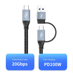 Dr. Phone-DrPhone ChargeLine – Oplaad En Datakabel – Nylon Gevlochten – Vermogen Tot 100W – Type-C & USB 3.0 – 1 Meter€ 19,95€ 16,49Home