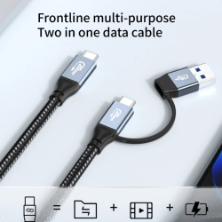 Dr. Phone-DrPhone ChargeLine – Oplaad En Datakabel – Nylon Gevlochten – Vermogen Tot 100W – Type-C & USB 3.0 – 1 Meter€ 19,95€ 16,49Home