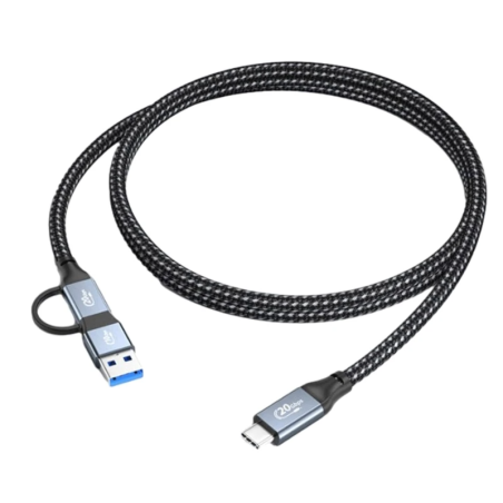 Dr. Phone-DrPhone ChargeLine – Oplaad En Datakabel – Nylon Gevlochten – Vermogen Tot 100W – Type-C & USB 3.0 – 1 Meter€ 19,95€ 16,49Home