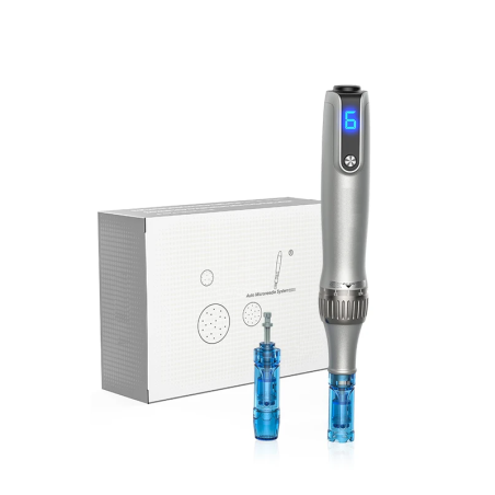 Dr. Phone-DrPhone DermaGlow - Draadloze Dermapen – Microneedling – Incl. 2x 18 pin naalden – Huidverzorging – Huidverjonging - Zilver€ 89,95€ 74,34Home