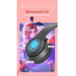 Dr. Phone-DrPhone Draadloze Kattenoor Koptelefoon Met Microfoon – Bluetooth 5.0 – RGB LED verlichting€ 27,95€ 23,10Koptelefoon Standaard8720118722817