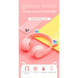Dr. Phone-DrPhone Draadloze Kattenoor Koptelefoon Met Microfoon – Bluetooth 5.0 – RGB LED verlichting€ 27,95€ 23,10Koptelefoon Standaard8720118722817