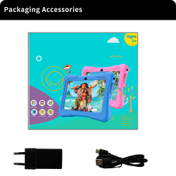 Dr. Phone-Elementkey Ai-Kids Max – 7 Inch KinderTablet – 32GB Intern + 64GB Micro SD – Voor En Achtercamera – Android 13 - 2GB RAM€ 139,95€ 115,66Tablet