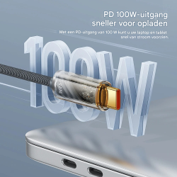 Dr. Phone-DrPhone Toocki 100W - USB Type-C Kabel – 2 Meter - Snel Opladen, Duurzaam Gevlochten Kabel voor Samsung, iPhone Etc€ 14,95€ 12,36DrPhoneTelefoniekabel