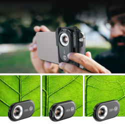 Dr. Phone-DrPhone APL PhoneMicro - 3-in-1 Telefoonlens – 100x/150x/200x - LED Verlichting - Ingebouwde CPL-filter - 3 helderheidsniveaus€ 97,95€ 80,95(Telefoon) Opzet Lens / Lenzen