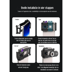 Dr. Phone-DrPhone APL PhoneMicro - 3-in-1 Telefoonlens – 100x/150x/200x - LED Verlichting - Ingebouwde CPL-filter - 3 helderheidsniveaus€ 97,95€ 80,95(Telefoon) Opzet Lens / Lenzen