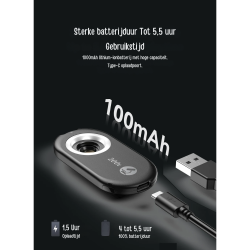 Dr. Phone-DrPhone APL PhoneMicro - 3-in-1 Telefoonlens – 100x/150x/200x - LED Verlichting - Ingebouwde CPL-filter - 3 helderheidsniveaus€ 97,95€ 80,95(Telefoon) Opzet Lens / Lenzen