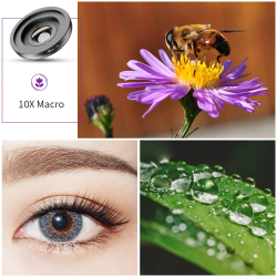 Dr. Phone-DrPhone APEX3 Pro 2-in-1 Smartphone Lens Set – 120° Groothoek & 10x Macro Lens – Universele Clip voor Telefoon & Tablet€ 27,95€ 23,10(Telefoon) Opzet Lens / Lenzen