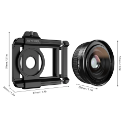 Dr. Phone-DrPhone APEX WideEdge – Zoom Smartphone Macrolens - 10x Tot 20x Vergroting - F1.05 diafragma - HD Macro-Lens€ 47,95€ 39,63(Telefoon) Opzet Lens / Lenzen