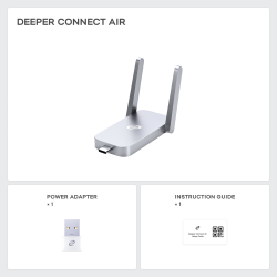 Dr. Phone-Deeper Connect Air - Draagbare VPN + Privacy + Miner + 7 Laag Firewall Beveiliging voor al je WiFi apparaten - Laptop / PC€ 199,95€ 165,25DeeperVPN + Beveiliging