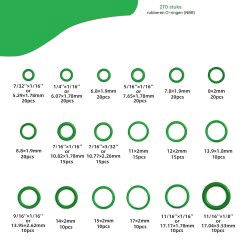 Dr. Phone-DrPhone O-Ring - Set 270 Stuks – HNBR Afdichtingen voor Hoge Temperatuur en Druk – 18 Maten in Opbergdoos€ 17,95€ 14,83DrPhoneHome