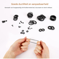 Dr. Phone-DrPhone O-Ring - Set 270 Stuks – HNBR Afdichtingen voor Hoge Temperatuur en Druk – 18 Maten in Opbergdoos€ 17,95€ 14,83DrPhoneHome