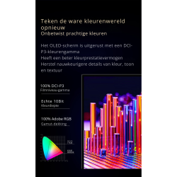 Dr. Phone-Elementkey GenX4 – OLED 15.6 inch Draagbare Monitor – 3840×2160 4K 60Hz OLED + Freesync – GameMonitor - Zonder touch€ 529,95€ 437,98Monitoren