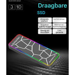 Dr. Phone-DrPhone KD PRO - SSD - 500GB - USB Externe Opslag – Extreem snel SSD - Uitbreidbare Opslag – Geschikt Voor o.a. PS5 – Laptop€ 99,95€ 82,60DrPhoneExterne Harde Schijf 