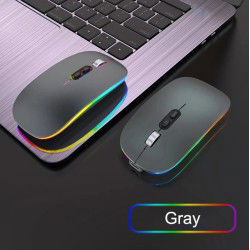 Dr. Phone-Elementkey MIJIA Dual Mode Draadloze Muis – Bluetooth + 2.4G, Oplaadbaar, Stil en 1600 DPI - Metalen Scrollwiel Comfort - Grijs€ 24,95€ 20,62Muis
