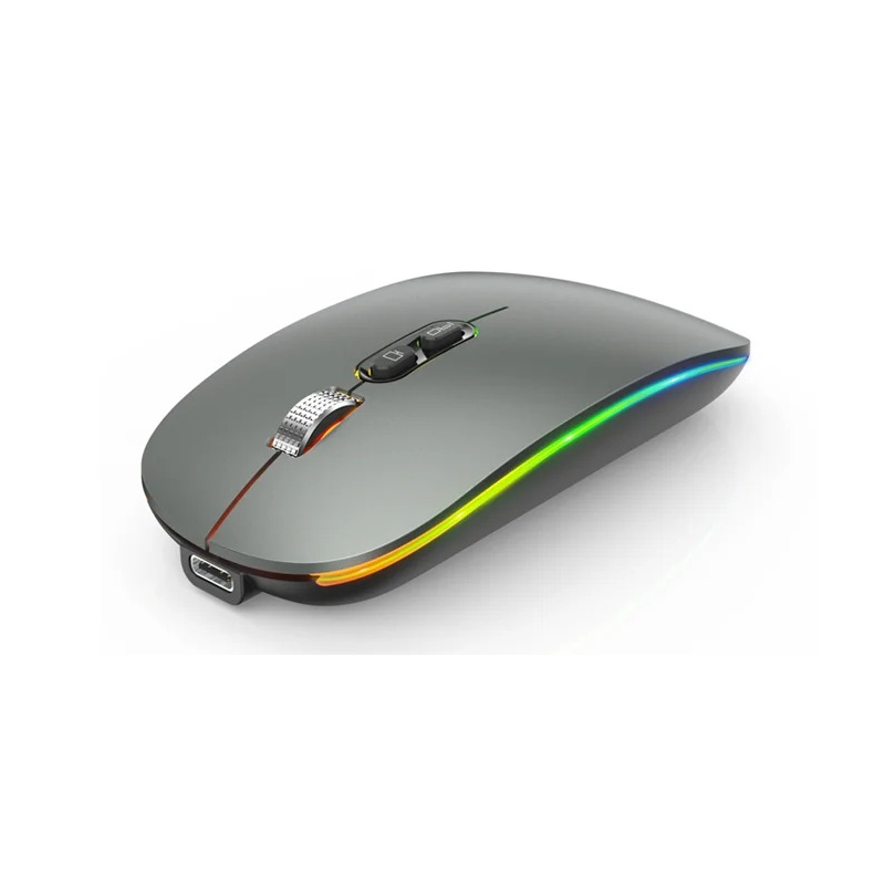 Dr. Phone-Elementkey MIJIA Dual Mode Draadloze Muis – Bluetooth + 2.4G, Oplaadbaar, Stil en 1600 DPI - Metalen Scrollwiel Comfort - Grijs€ 24,95€ 20,62Muis