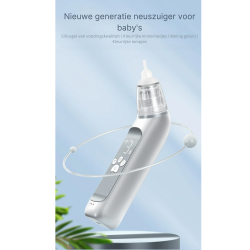 Dr. Phone-DrPhone PureBreath - Elektrische Neusaspirator – Speciaal Voor Baby’s – Drie Zuigniveaus – Makkelijk Te Reinigen€ 39,95€ 33,02Gezondheid