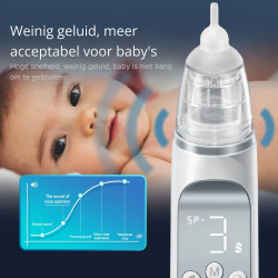 Dr. Phone-DrPhone PureBreath - Elektrische Neusaspirator – Speciaal Voor Baby’s – Drie Zuigniveaus – Makkelijk Te Reinigen€ 39,95€ 33,02Gezondheid