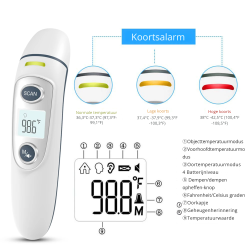 Dr. Phone-DrPhone ThermoTrack - Huishoudelijke Lichaam Thermometer - LED-scherm - Automatische uitschakeling – Koortsthermometer€ 34,95€ 28,88Thermostaat