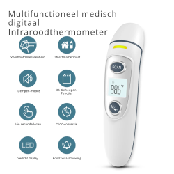 Dr. Phone-DrPhone ThermoTrack - Huishoudelijke Lichaam Thermometer - LED-scherm - Automatische uitschakeling – Koortsthermometer€ 34,95€ 28,88Thermostaat