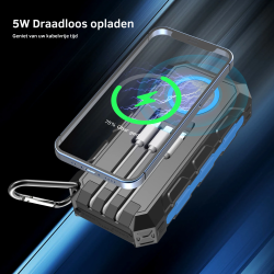 Dr. Phone-DrPhone SolarCharge – 7 In 1 30000mAh Zonnenenergie Powerbank – LED Licht – 3 Ingebouwde Kabels – Draadloos Opladen€ 59,95€ 49,55Powerbanks / Accu's