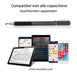 Dr. Phone-DrPhone SX Pro V6 Plus Stylus Pen met Clip – Disc, Side Grip – Geschikt voor iPhone, iPad, Samsung Galaxy – Zilver€ 11,95€ 9,88Home8720118084885
