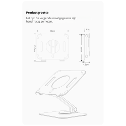 Dr. Phone-DrPhone TabGrip - Tablet Houder - Tablets Van 5 Tot 13,9 Inch - 360° Draaibare – Tablet Standaard – Verstelbare Tablet Houder€ 34,95€ 28,88Tablethouder