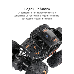 Dr. Phone-DrPhone RCX10 - 1/18 RC Buggy – Met 720P Camera – Auto Met Mobiele App - Stevige Alloy Behuizing – Gebaren Control€ 69,95€ 57,81RC Auto's