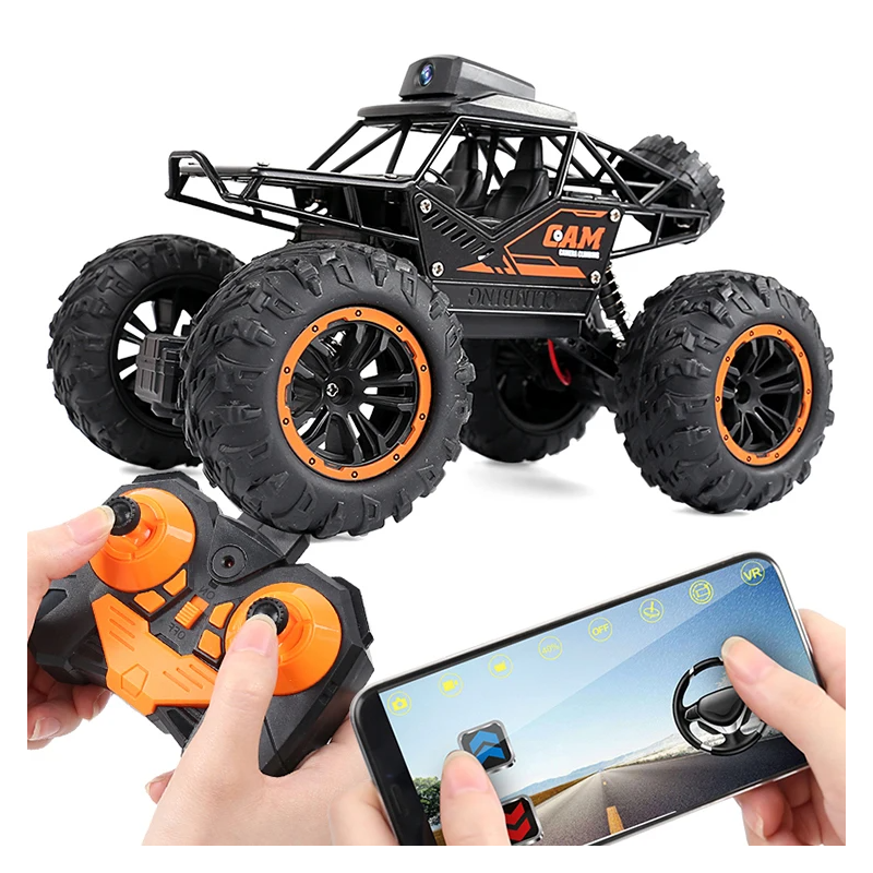 Dr. Phone-DrPhone RCX10 - 1/18 RC Buggy – Met 720P Camera – Auto Met Mobiele App - Stevige Alloy Behuizing – Gebaren Control€ 69,95€ 57,81RC Auto's