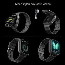 Dr. Phone-DrPhone DualX Duo2 - Smartwatch met Ingebouwde Oordoppen - Bluetooth 5, NFC, Gezondheidsmonitoring & Automatisch Opladen - Zwart€ 79,95€ 66,07DrPhoneDrPhone Smartwatches