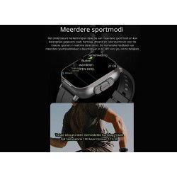 Dr. Phone-DrPhone DualX Duo2 - Smartwatch met Ingebouwde Oordoppen - Bluetooth 5, NFC, Gezondheidsmonitoring & Automatisch Opladen - Zwart€ 79,95€ 66,07DrPhoneDrPhone Smartwatches